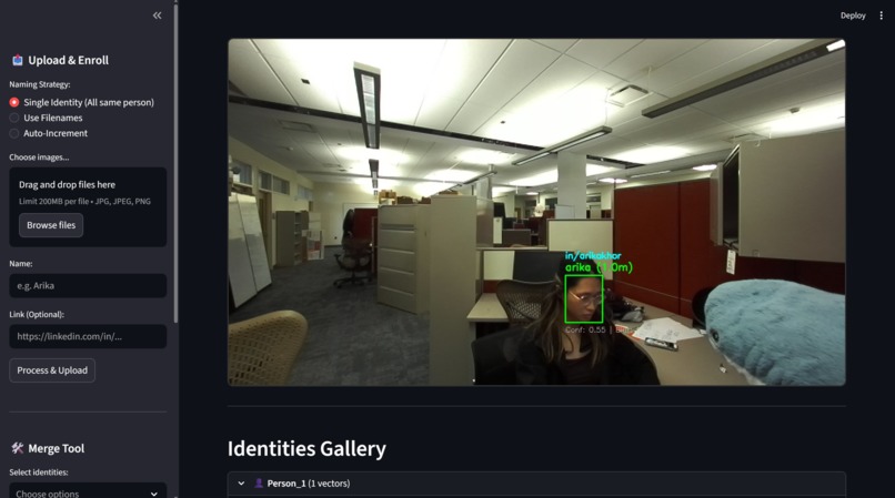 Facial-Net Classifier – screenshot 1