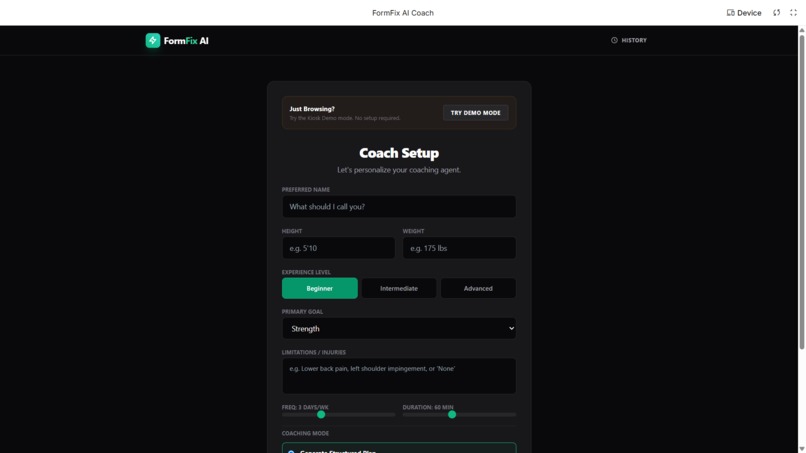 formfix ai – screenshot 1