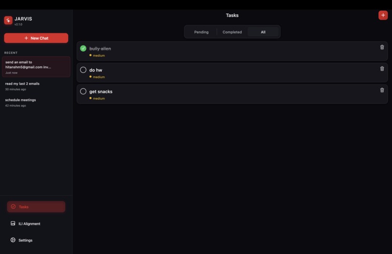 Jarvis – screenshot 2