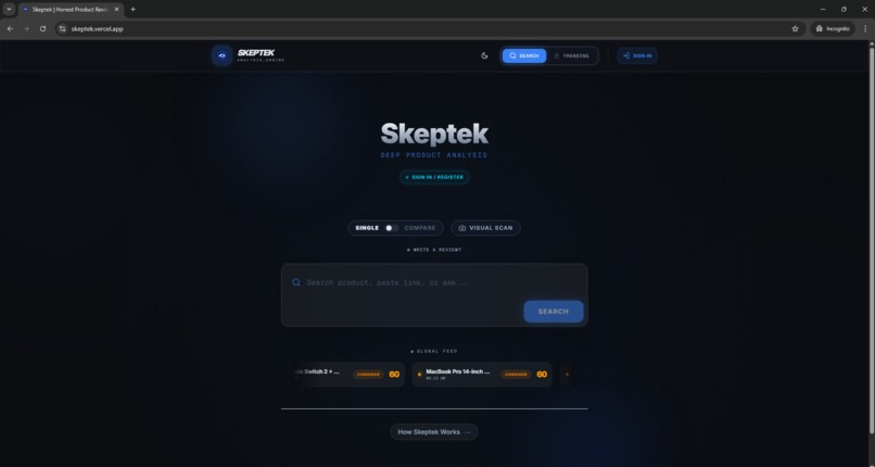 Skeptek – screenshot 1