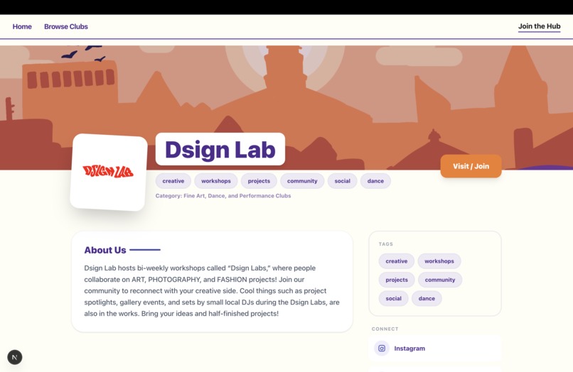 The CL•HUB – screenshot 6