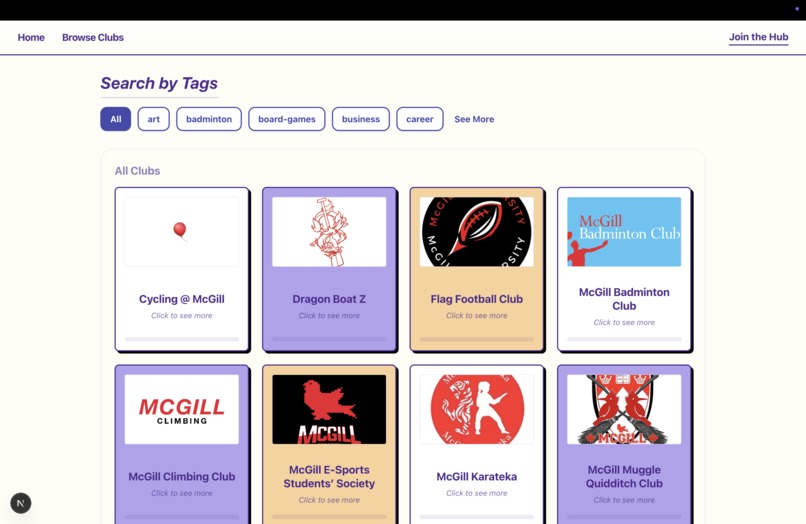The CL•HUB – screenshot 8