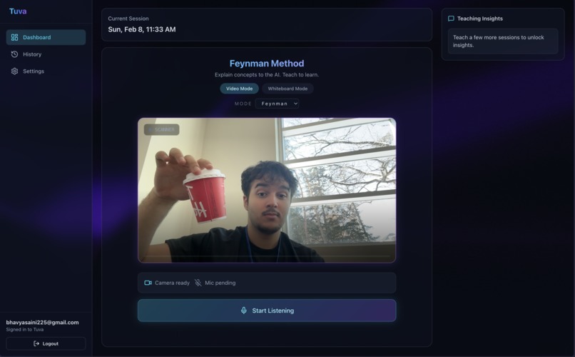 Tuva- Multimodal Feynman AI – screenshot 1