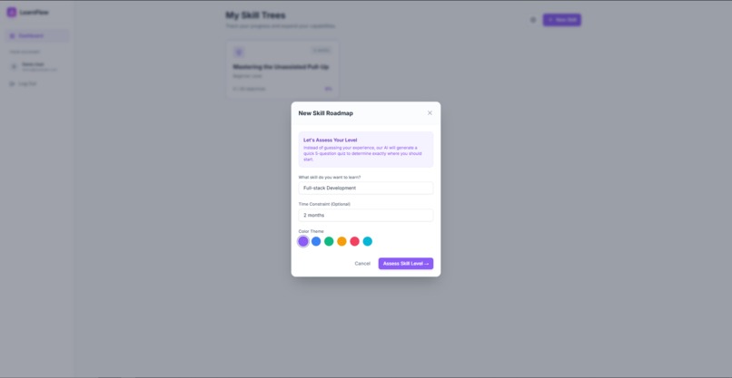 LearnFlow – screenshot 1