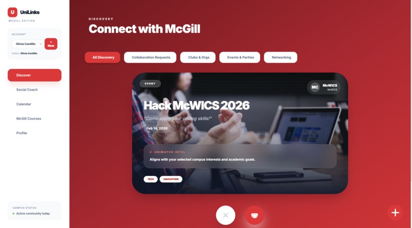 UniLinks – screenshot 2