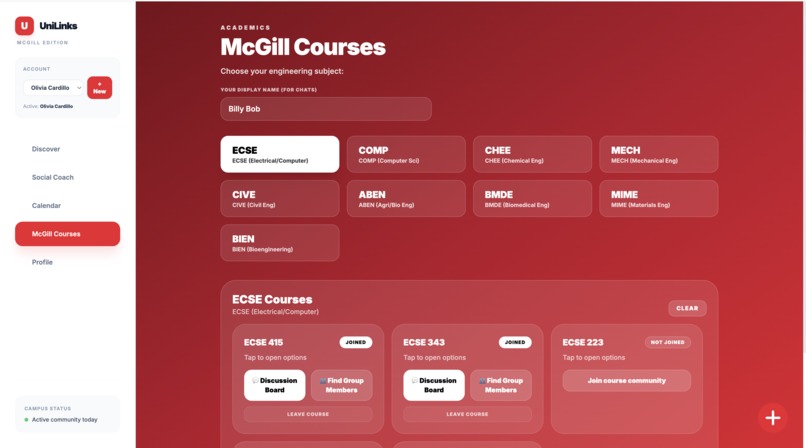 UniLinks – screenshot 4