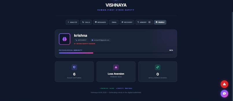 Vishnaya -Human First Cyber Safety – screenshot 2