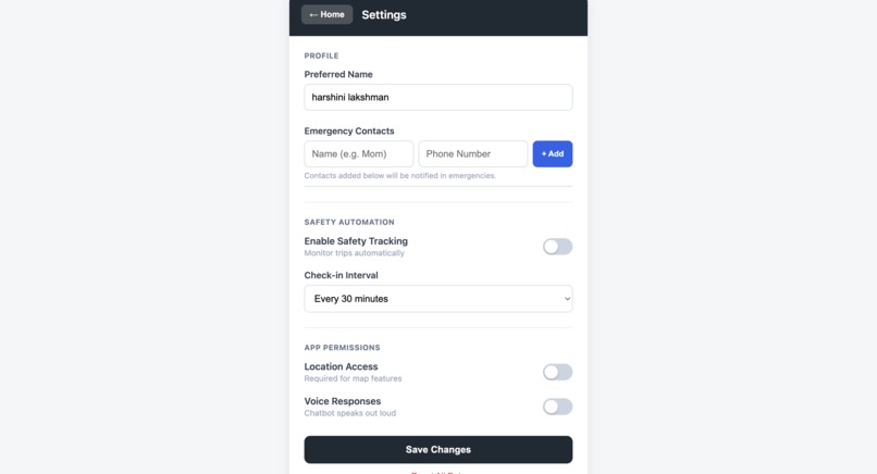 SafeSense – screenshot 4