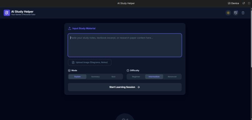 AI Study Helper – screenshot 1