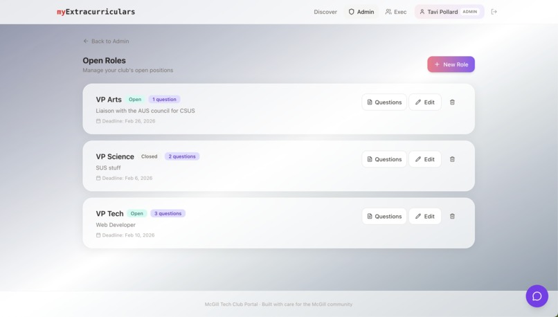 myEx(tracurriculars) – screenshot 7
