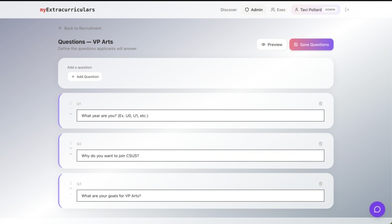 myEx(tracurriculars) – screenshot 8