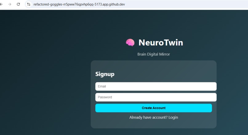NeuroTwin-BrainDigitalMirror – screenshot 1