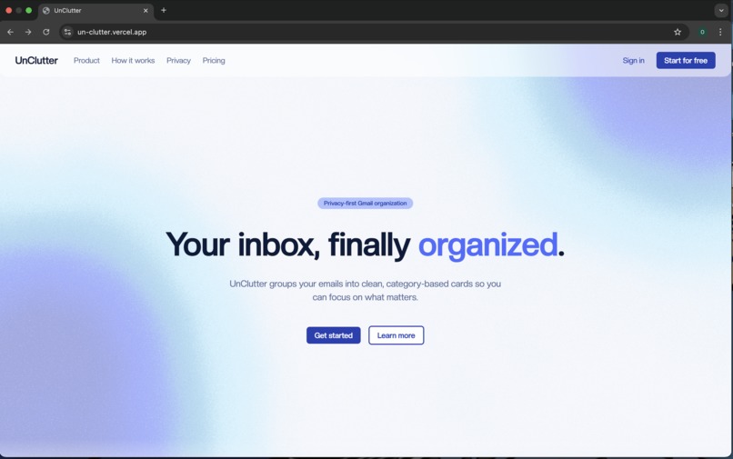 UnClutter  – screenshot 1