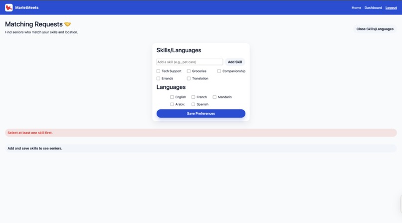 MarletMeets – screenshot 3