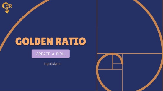 The Golden Ratio: Group Decision-Making App – screenshot 1