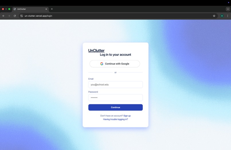 UnClutter  – screenshot 2