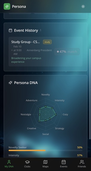 Persona – screenshot 1