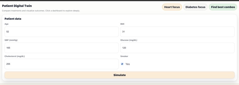 MedTwin – screenshot 1