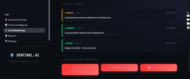 SENTINEL.AI – screenshot 2