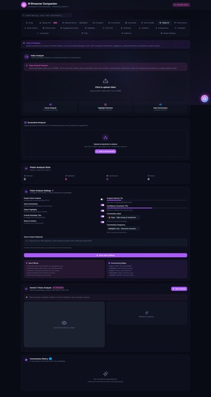 AI Streamer Companion- Development Tool & Simulator Gemini 3 – screenshot 19