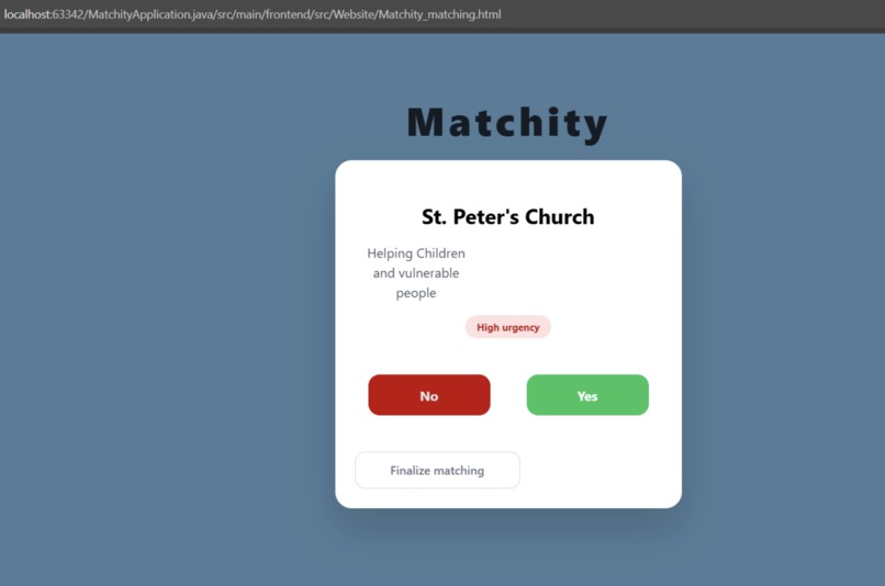 Matchity – screenshot 2