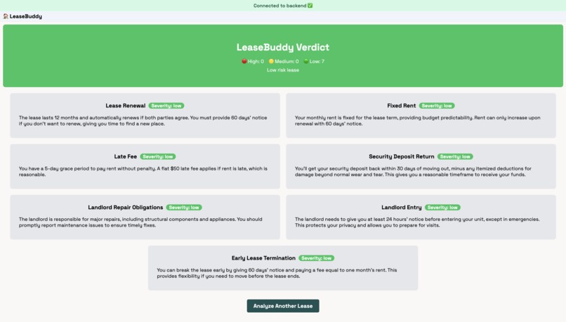 LeaseBuddy – screenshot 3