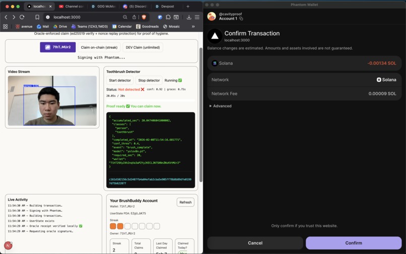 BrushBuddy – screenshot 2