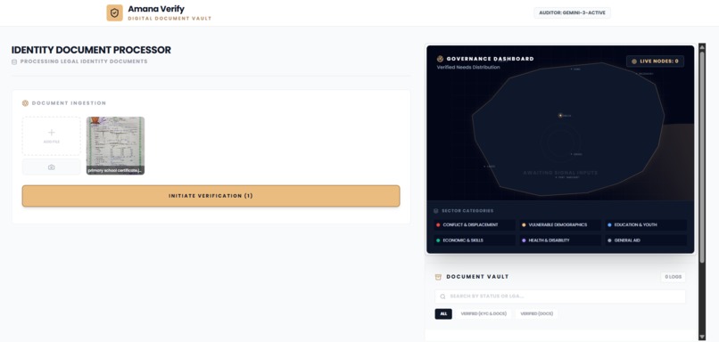 Amana Verify – screenshot 1