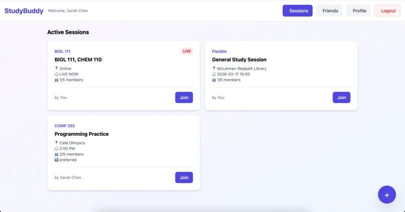 StudyBuddy – screenshot 2