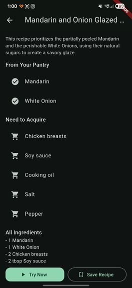 Recipan – screenshot 2