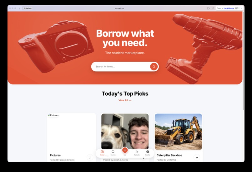 Borrowit! – screenshot 1