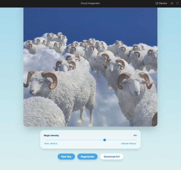 Cloud imaginator – screenshot 4