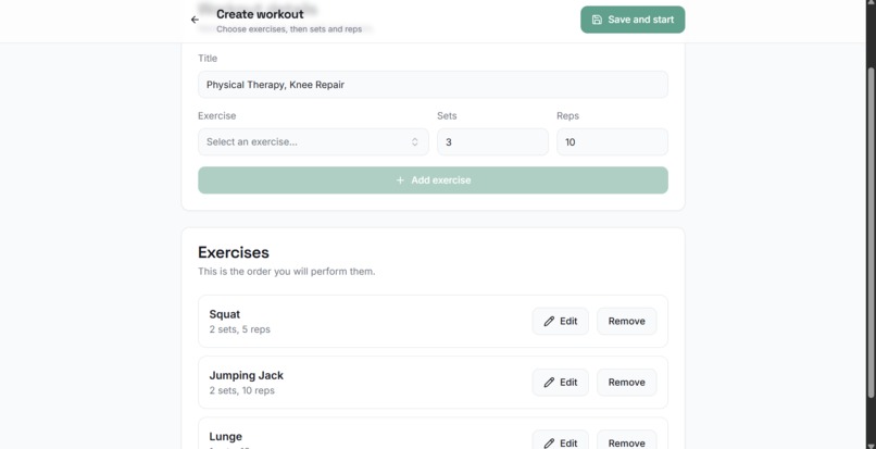 PhysioVision – screenshot 2