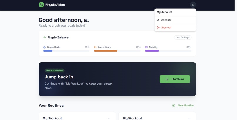 PhysioVision – screenshot 3