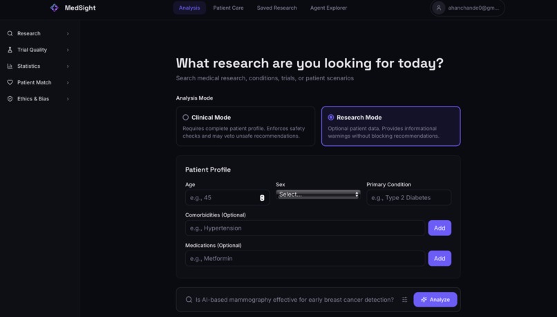MedSight – screenshot 2