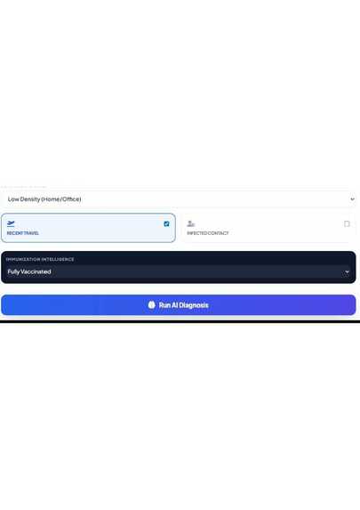 InfecTrack AI-Risk Monitoring System – screenshot 2