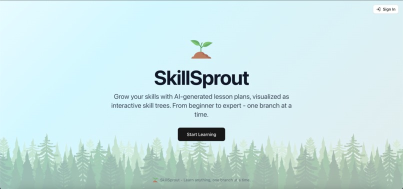 SkillSprout – screenshot 1