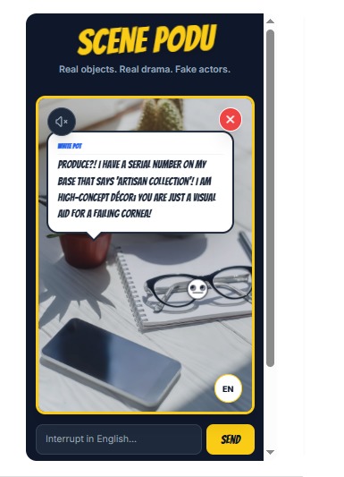 Scene Podu - Pesum Porul - When Objects Speak – screenshot 5