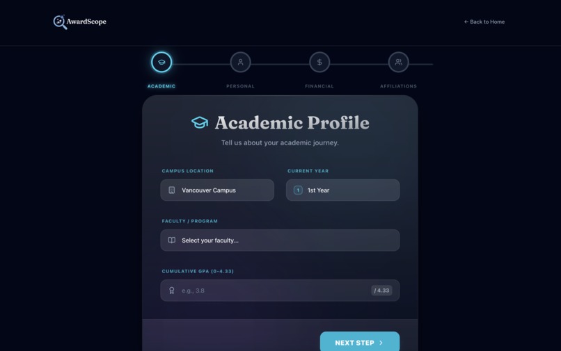 AwardScope – screenshot 3