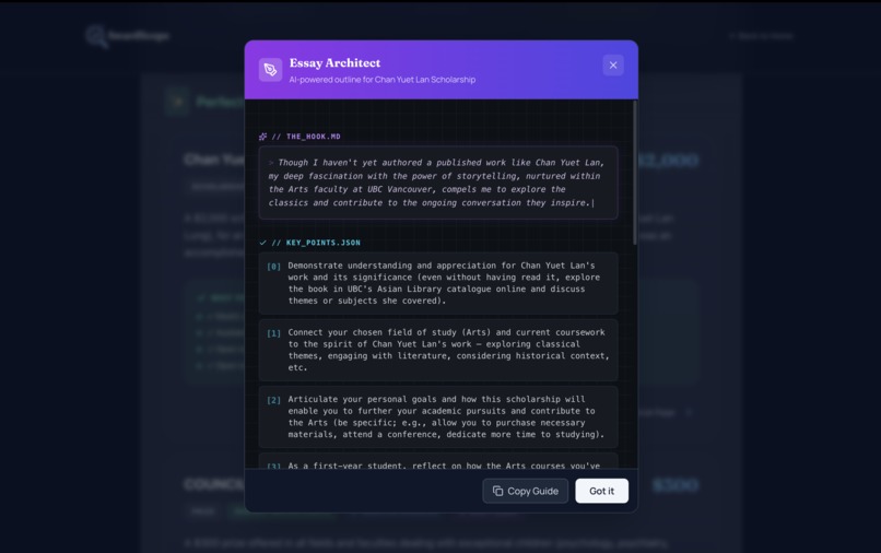 AwardScope – screenshot 10