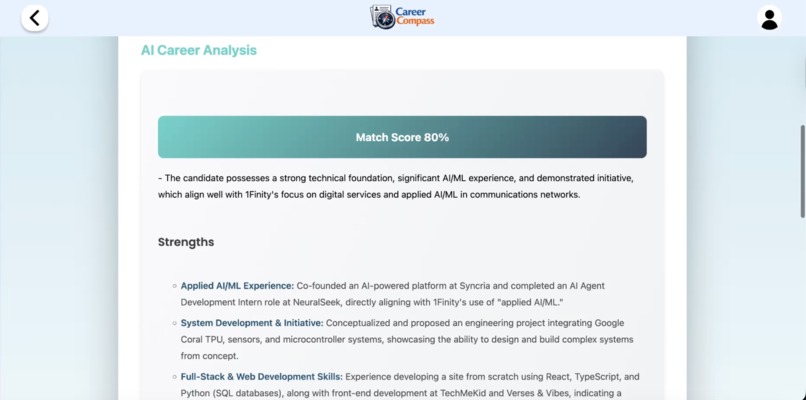 Career Compass – screenshot 4