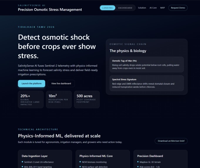 SalinitySense – screenshot 1