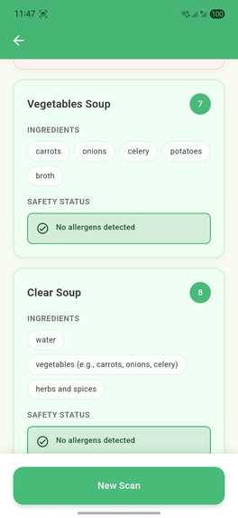 SafePlate – screenshot 5