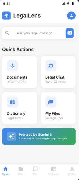 LegalLens – screenshot 1