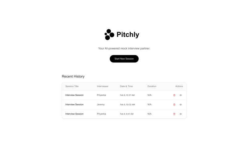 Pitchly – screenshot 1