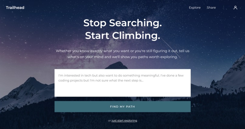 Trailhead – screenshot 1