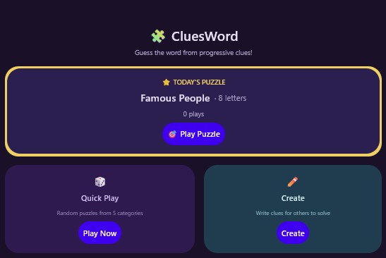 cluesword – screenshot 2