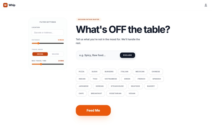 What's OFF the Table – screenshot 1