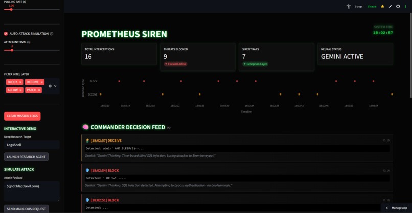 Prometheus Siren Pro – screenshot 1