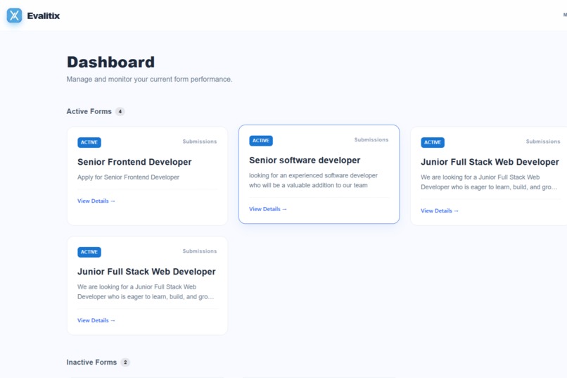 Evalitix – screenshot 3